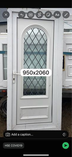 Pvc doors shed door farm doors
