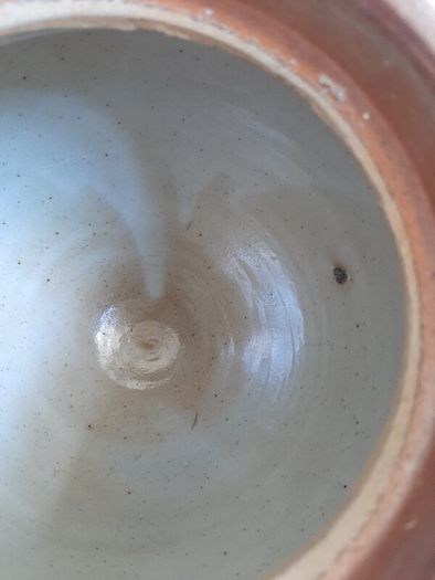 Vintage glaze jar