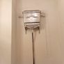 Silver, high level toilet cistern,downpipe and bowl Image 2