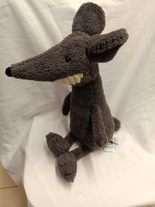 Jellycat TOOTHY RAT New With Tags Soft Plush Toy RETIRED Rare & Hard to find