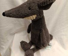 Jellycat TOOTHY RAT New With Tags Soft Plush Toy RETIRED Rare & Hard to find