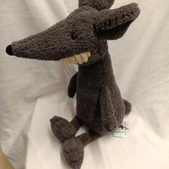 Jellycat TOOTHY RAT New With Tags Soft Plush Toy RETIRED Rare & Hard to find