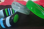 3 stylish plastic bangles