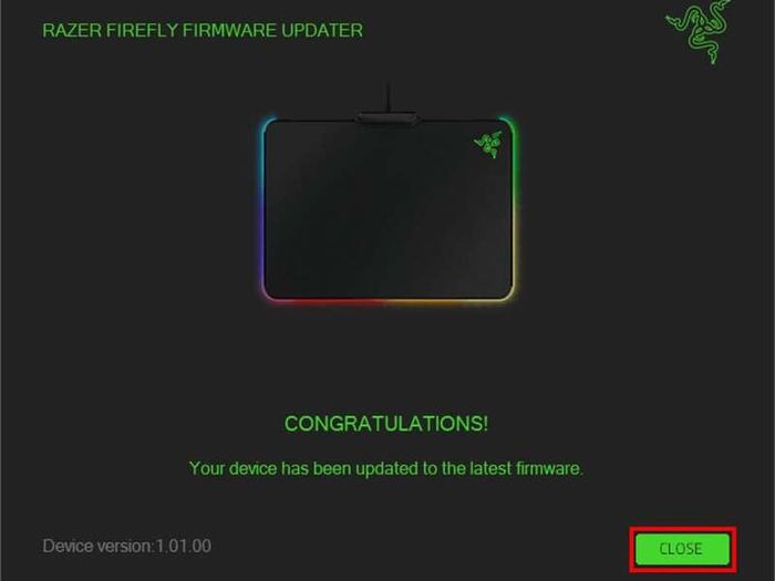 Razer Firefly Gaming Mouse Pad RZ02-0135