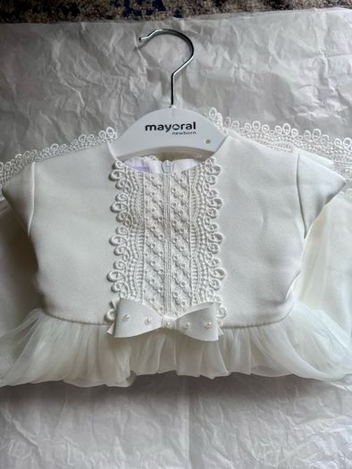 beautiful ivory christening dress