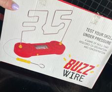 Buzz wire game