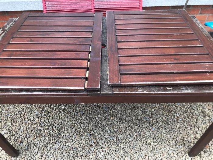 IKEA APPLARO,Drop-leaf table, brown
