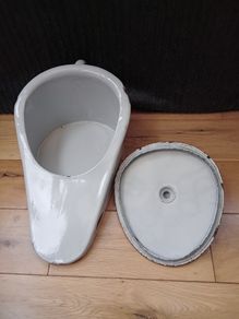 Enamel Hospital Bed Pan -Chamber Pot