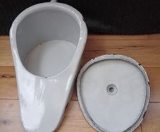Enamel Hospital Bed Pan -Chamber Pot