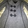 womans long heavy coat size medium Image 8