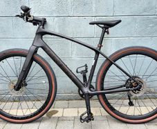 Trek FX Sport 6 Carbon Hybrid Gravel Bike Size Medium Deep Smoke Mint Condition Cork Collection