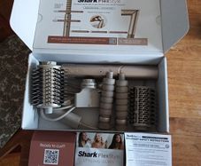 Shark FlexStyle 4 in One Air Styler Champagne Gold Used Once Boxed