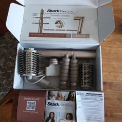 Shark FlexStyle 4 in One Air Styler Champagne Gold Used Once Boxed