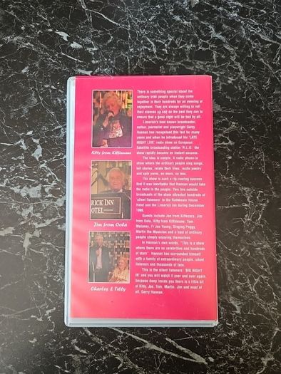 VHS Gerry Hannan's Big Night In