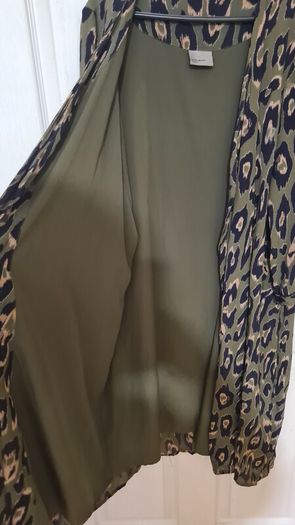 Vero Moda Leopard Print Kimono Size L