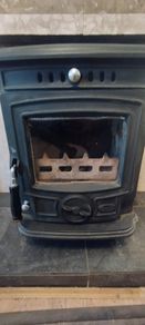 Blacksmith wood fire stove