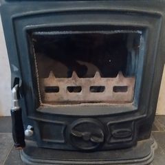 Blacksmith wood fire stove