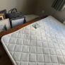 King size bed and mattress Image 3
