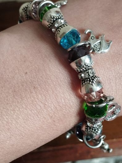 Beautiful charm bracelet.