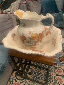 Flower Jug & Basin