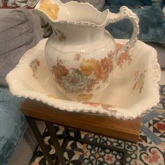 Flower Jug & Basin