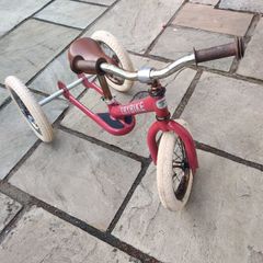 Trybike 2-in-1 Steel Balance Trike / Bike (Vintage Red)