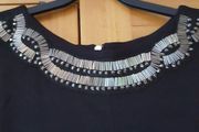 M&amp;S Black party dress
