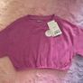 6years, With Tags Girls' 2-Piece Ribbed Top & Shorts Co-Ord Set Image 3