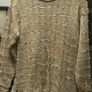 Claire Kennedy Connemara Collection Hand Knit Sweater Size 12 Image 2