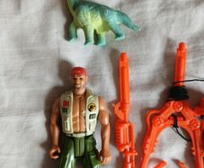 harpoon harrison action figure - jurassic park 1993 kenner