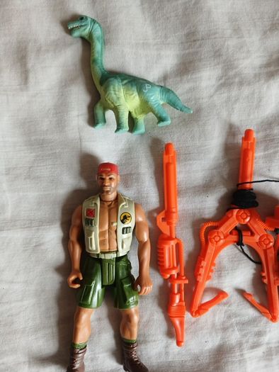 harpoon harrison action figure - jurassic park 1993 kenner