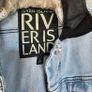 River Island Denim and Faux Leather Jacket Size 10 Image 8