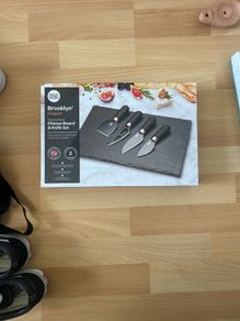 cheese board and knife set
