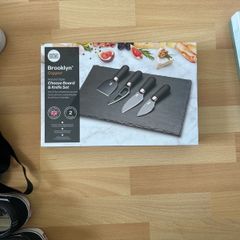 cheese board and knife set