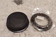 CANON EOS to M42 mount standard adapter. Free back cap.