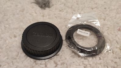 CANON EOS to M42 mount standard adapter. Free back cap.