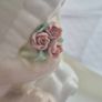 Vintage Tengra Spain Porcelain Figurine  Girl with Dog and Roses Image 6