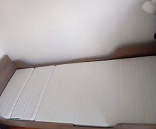 Kids Extandable Bed + Slatted Bed Base + Mattress
