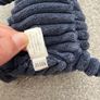 Jellycat Cordy Roy Elephant Navy Slate Blue Ribbed Soft Toy Medium Plush Image 5