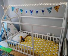 Montessori Bed (Size Single Bed) 4 Rails