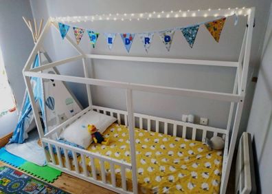 Montessori Bed (Size Single Bed) 4 Rails