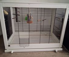 Large bird cage for parrots