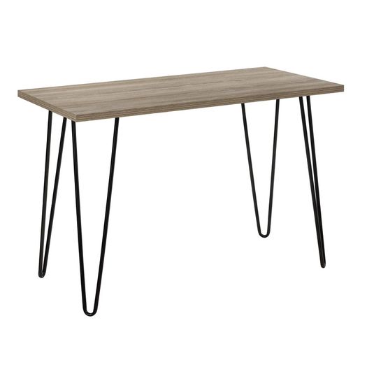 Owen Retro Desk Grey Oak - 9851296pcomuk
