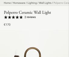 Neptune Polperro Wall Light