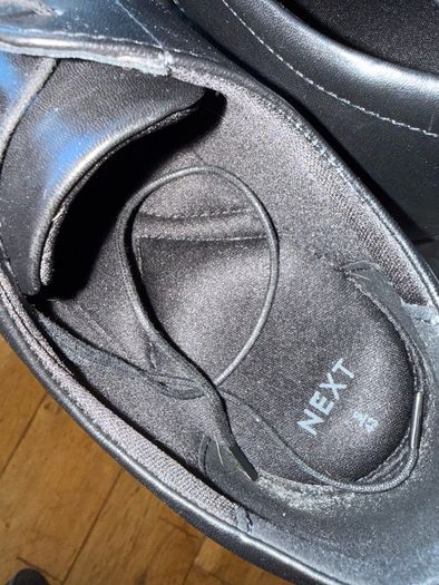 Black Leather Derby Shoes men