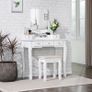 New Modern Dressing Table Set + Stool  - FREE P&P Image 2