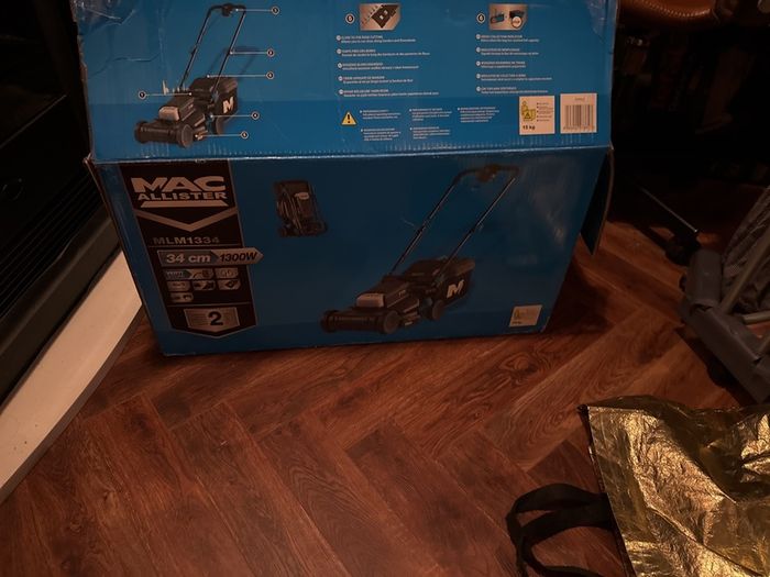 electric lawnmower Mcallister