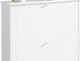 Shoe cabinet with 2 flaps