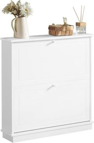 Shoe cabinet with 2 flaps