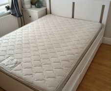 Ikea double bed frame Songesand